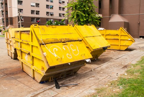 Residents disposing of old furniture in Shortlands